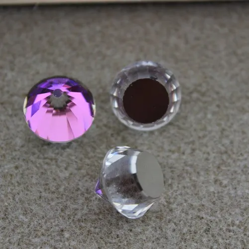 1 cabochon swarovski "cupcake" 12 mm heliotrope z