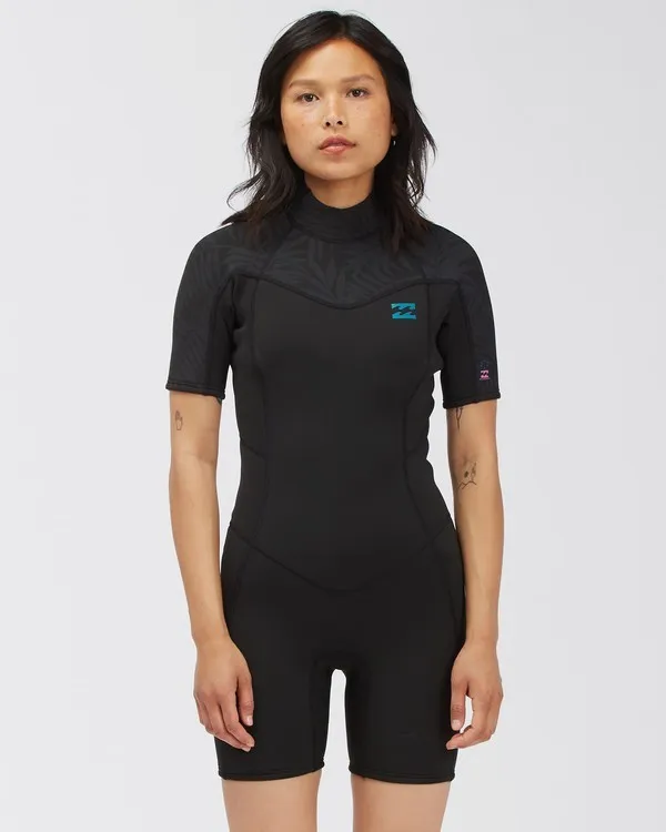 2/2mm Synergy 2021 - Springsuit Back Zip manches longues pour Femme