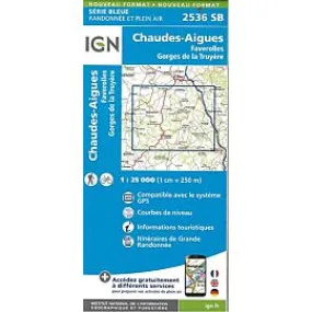 2536 SB CHAUDES AIGUES 1 25 000