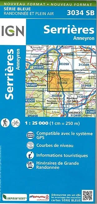 3034 SB SERRIERES 1 25 000