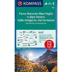 89 PARCO NATURALE ALPE VEGLIA 1 50 000