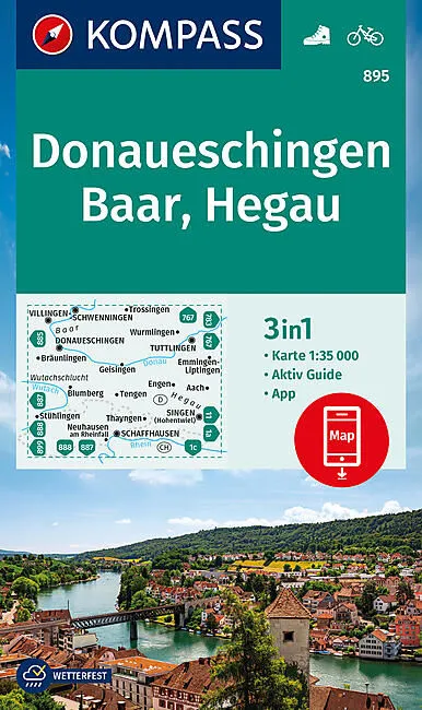 895 DONAUESCHINGEN BAAR HEGAU 1 50 000