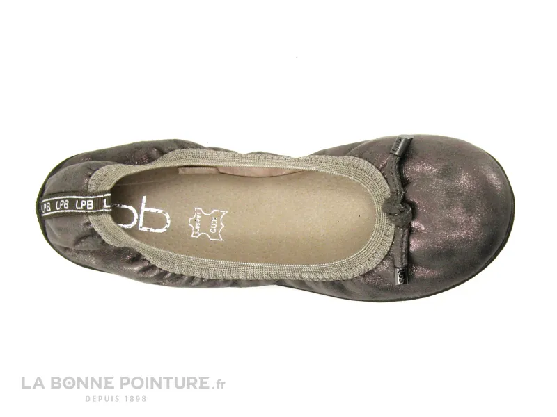 Achat chaussures Les ptites bombes LPB Femme Ballerine, vente LPB Les Petites Bombes AVA - Bronze metal - C20L002 - Ballerine so