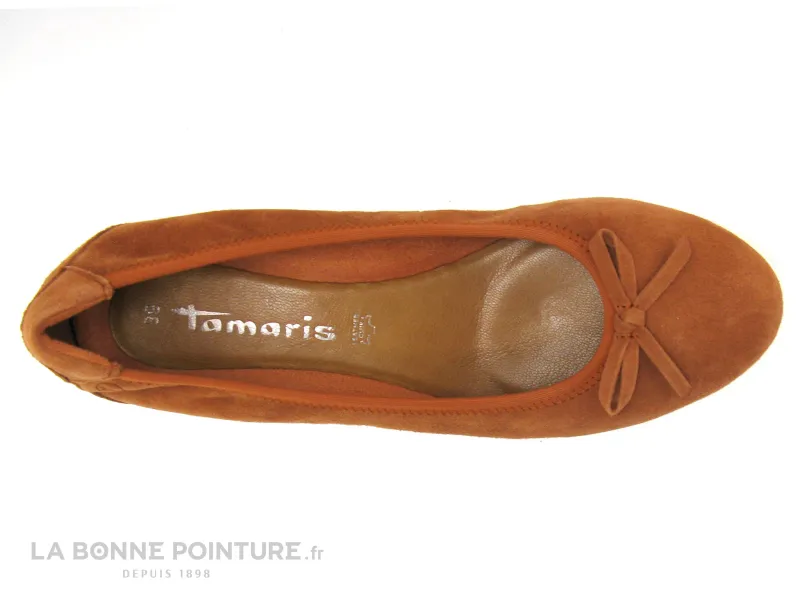 Achat chaussures Tamaris Femme Ballerine, vente Tamaris 1-22100-28 625 Sunrise - Ballerine orange