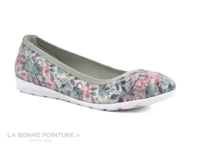 Achat chaussures Topway Femme Ballerine, vente TopWay B930544 Multi - Ballerine Femme - Bleu Rose Gris Argent