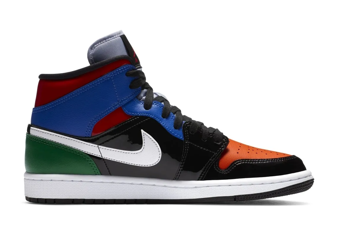 Air Jordan 1 Mid Multi Patent