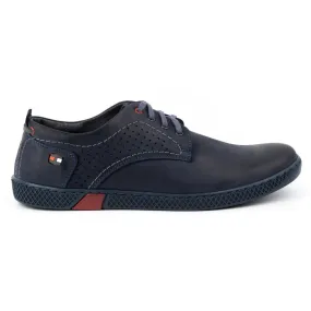 Antex Chaussures casual homme 302 bleu marine