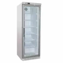 Armoire réfrigérée vitrée, négative statique, 400 L, 7 niveaux