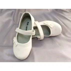 Ballerines BAPTEME fille blanc 