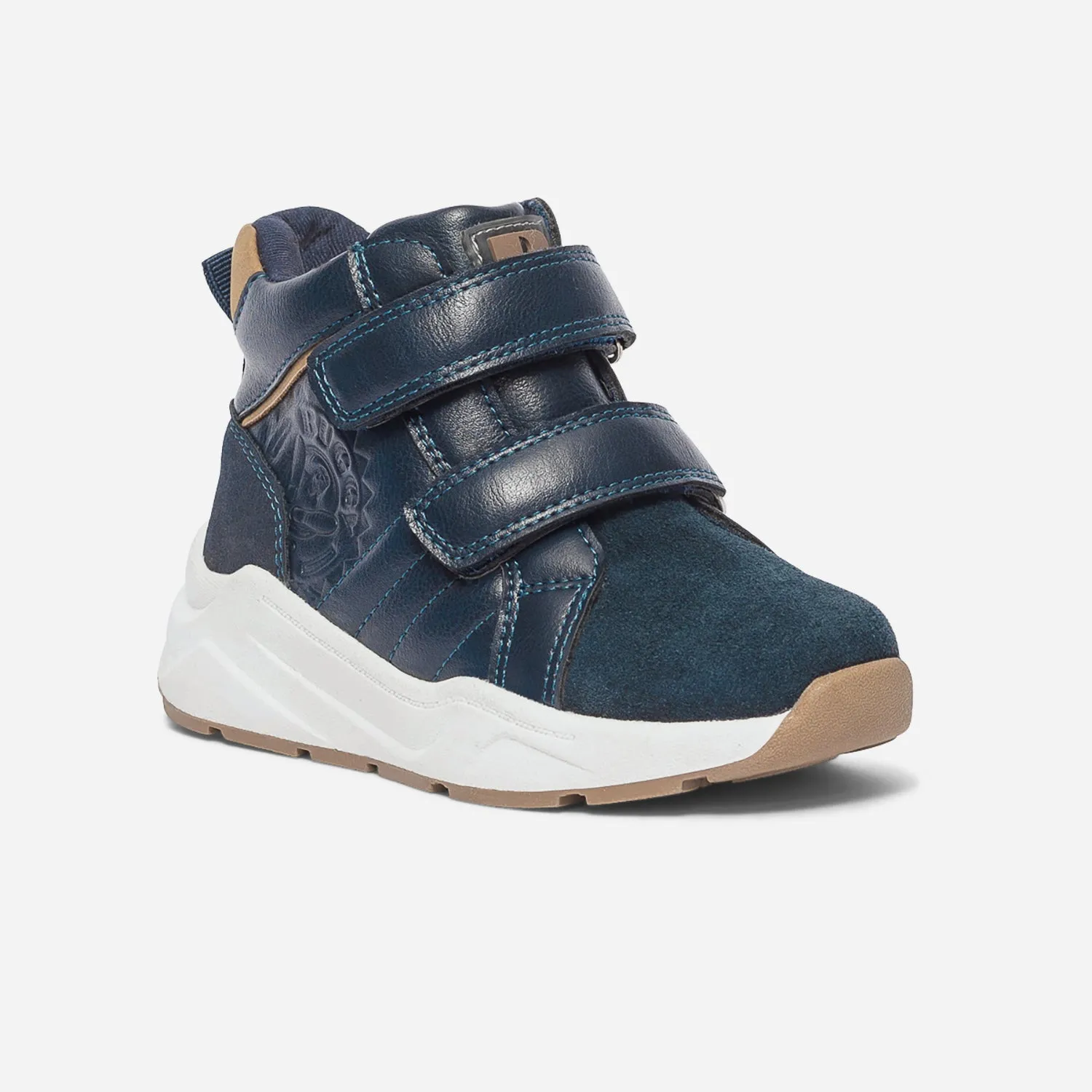 Basket dad shoes BUGGY marine bi matière - Chaussures montantes Enfant | ERAM