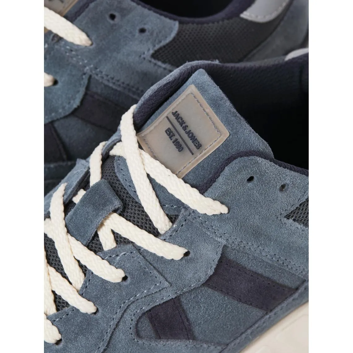 Baskets homme bleu foncé lacets synthétique Jose | 3 Suisses