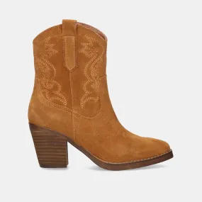 BOTTES COWBOY 2575-04R SUEDE CAMEL