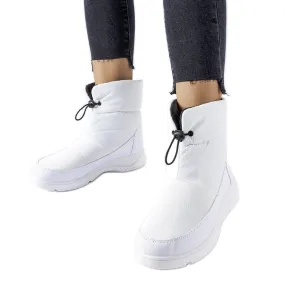 Bottes de neige isolées pour femmes Jensen blanches