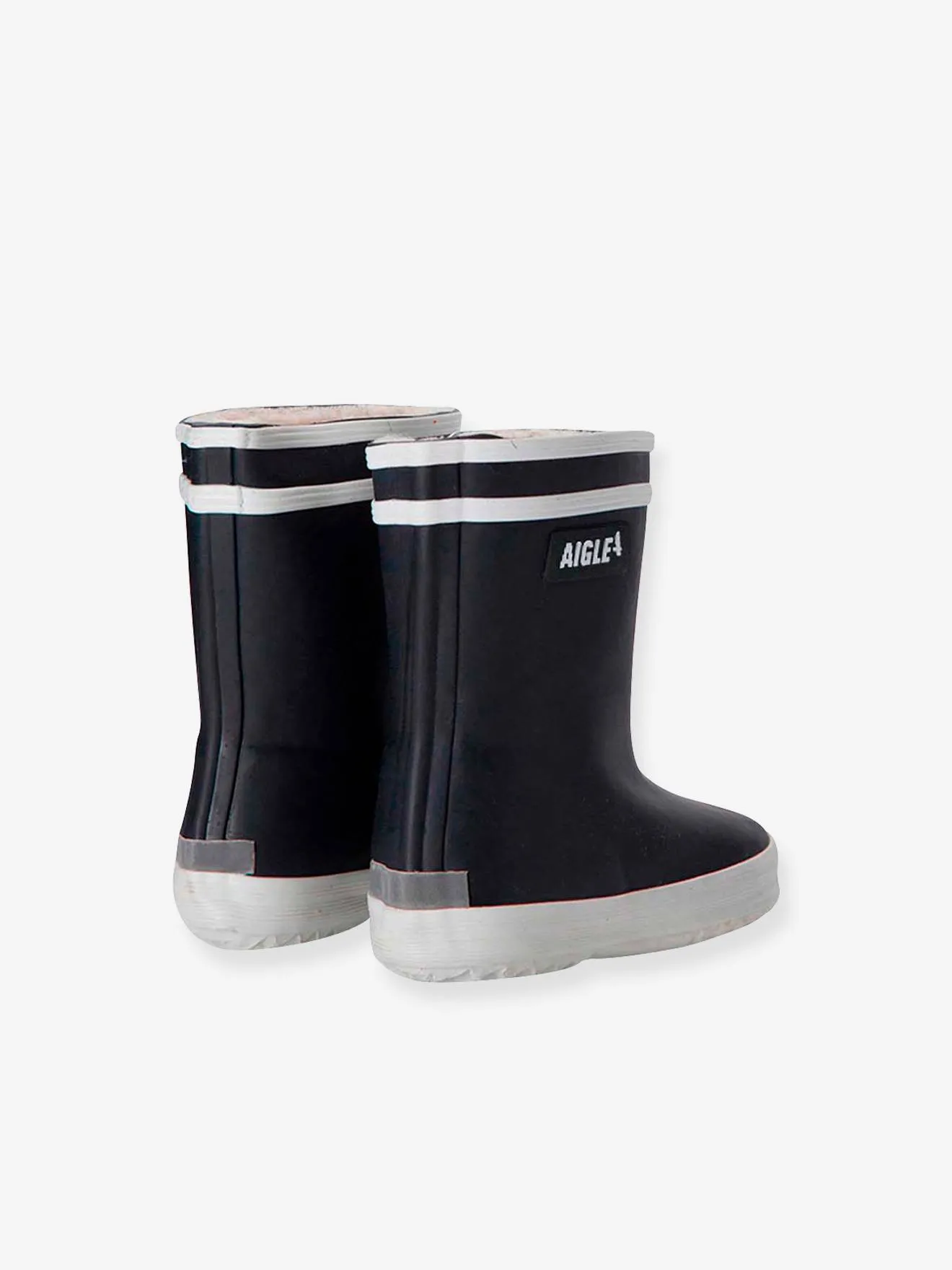 Bottes de pluie bébé Baby Flac Fur AIGLE® marine - Aigle