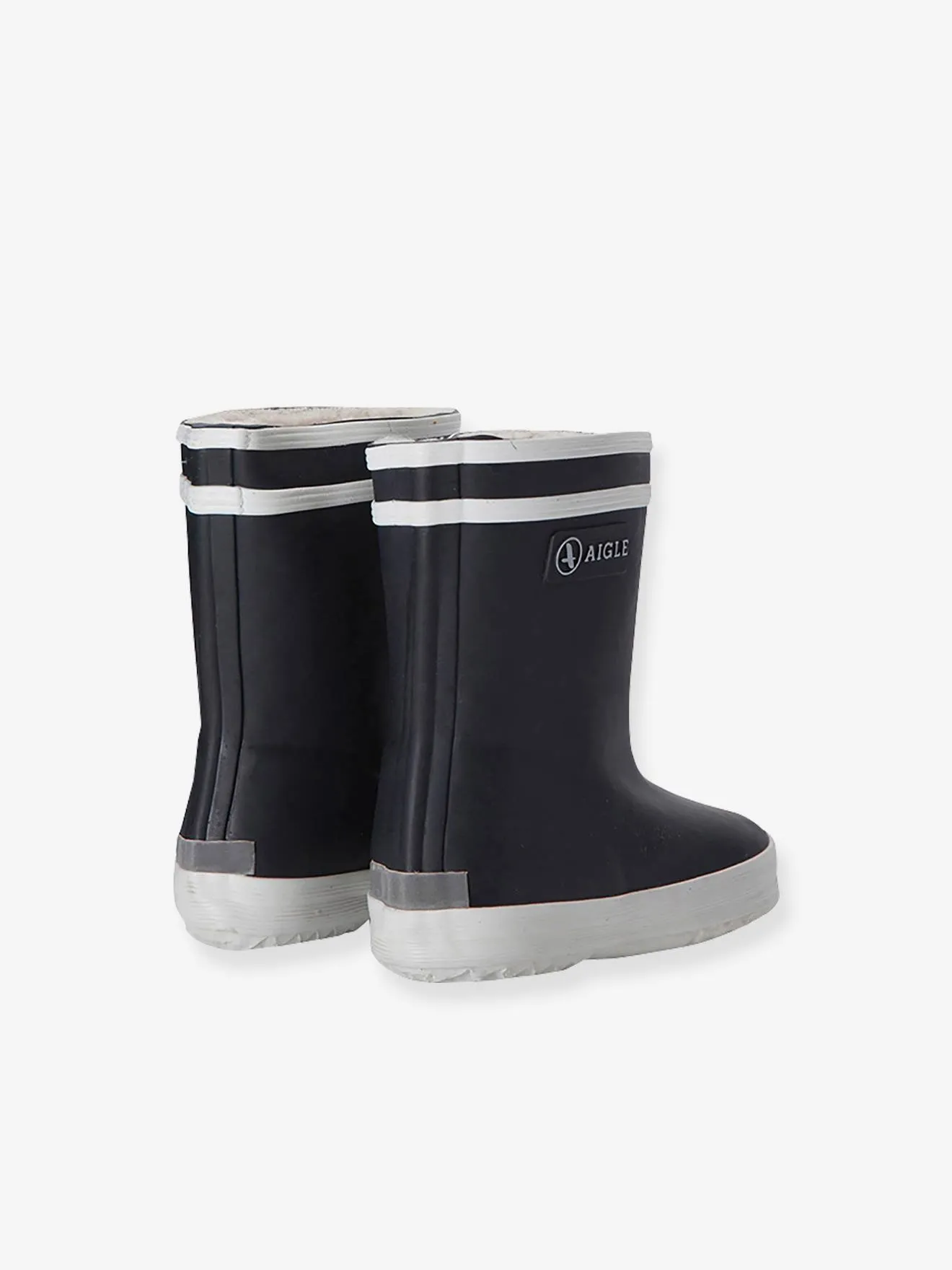 Bottes de pluie bébé Baby Flac Fur AIGLE® marine - Aigle