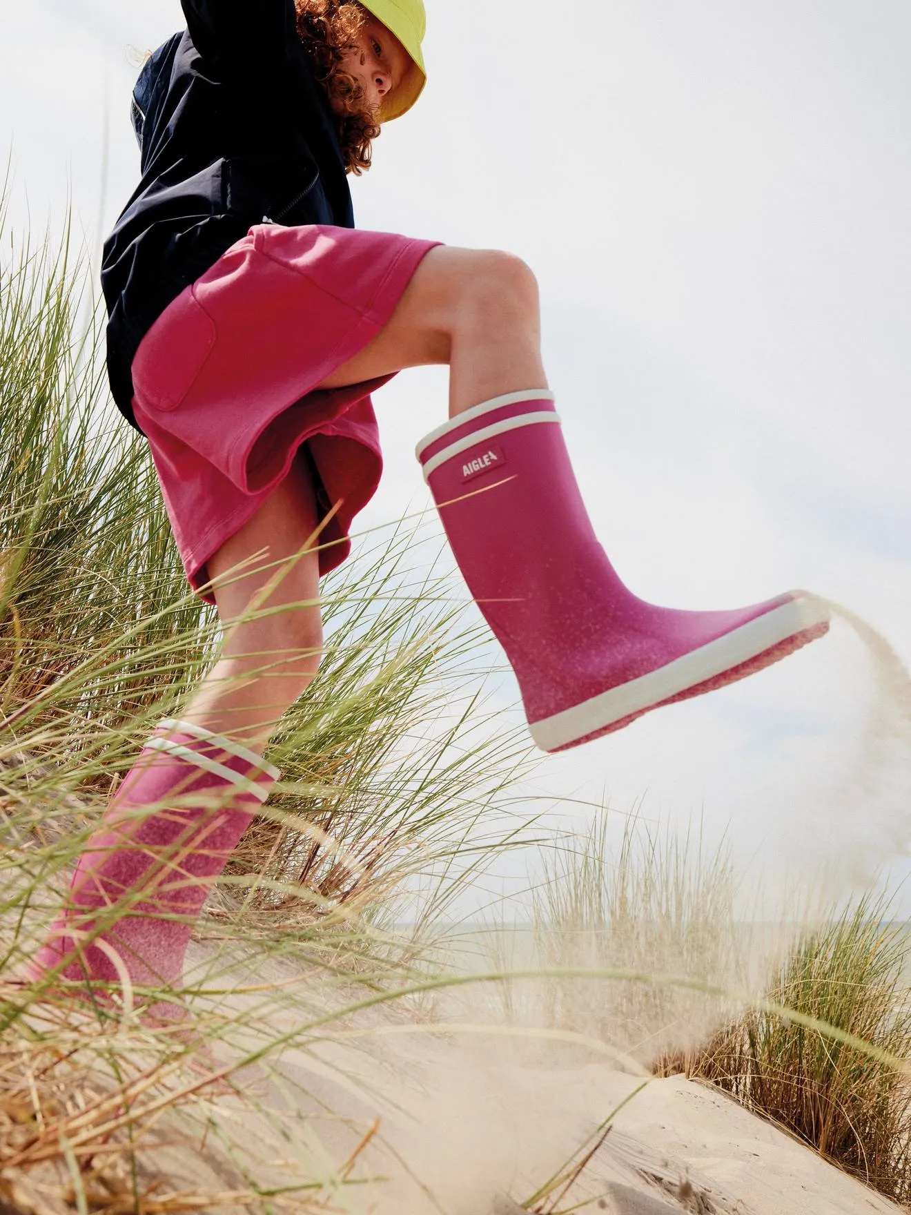 Bottes de pluie enfant Lolly Pop AIGLE® rose - Aigle