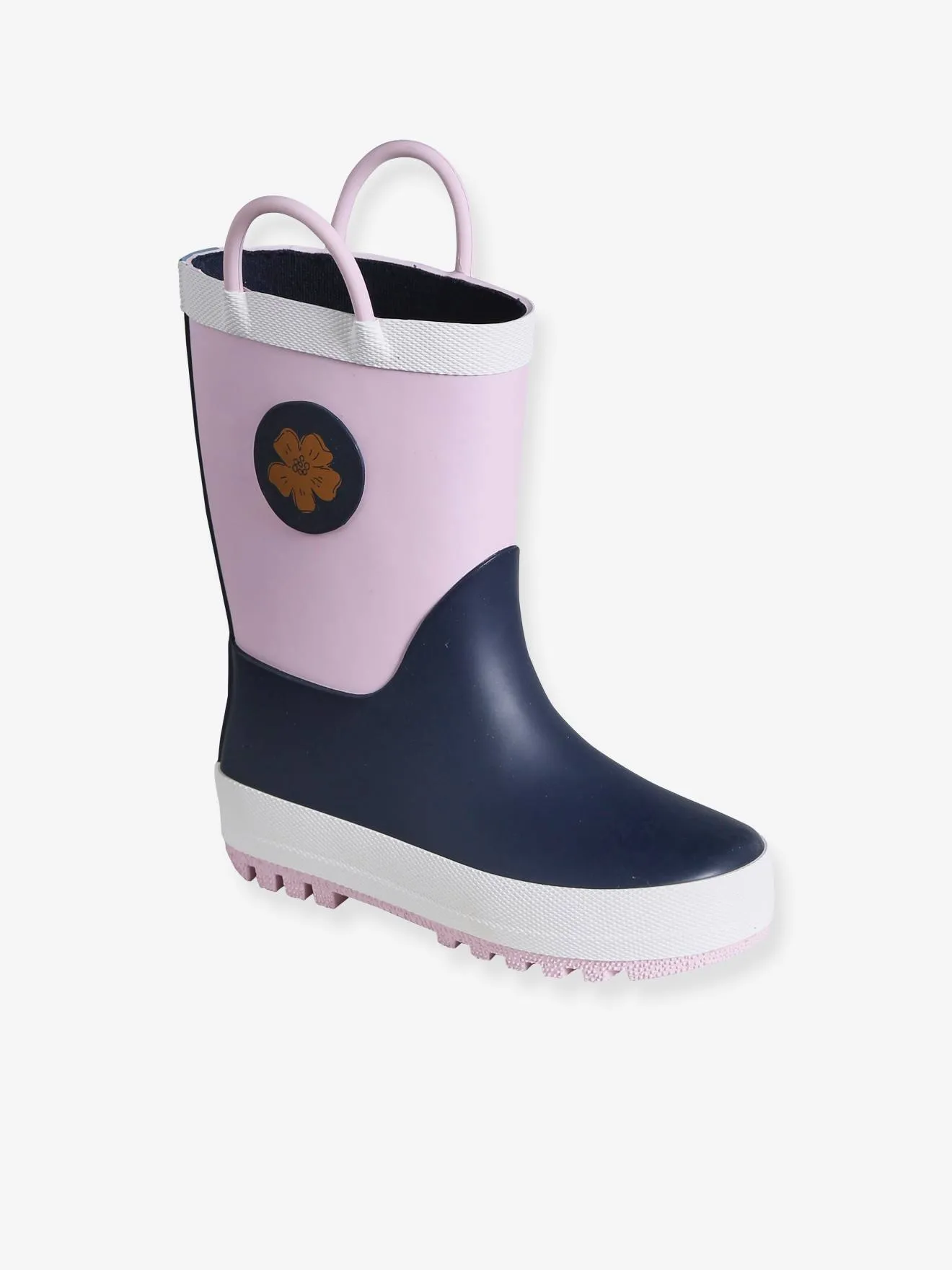 Bottes de pluie fille lot violet - Vertbaudet