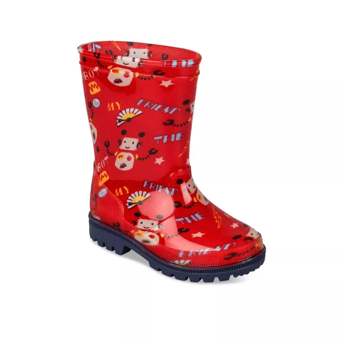 Bottes de pluie ROUGE CHARLIE & FRIENDS