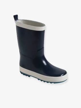 Bottes de pluie réfléchissantes enfant marine - Vertbaudet