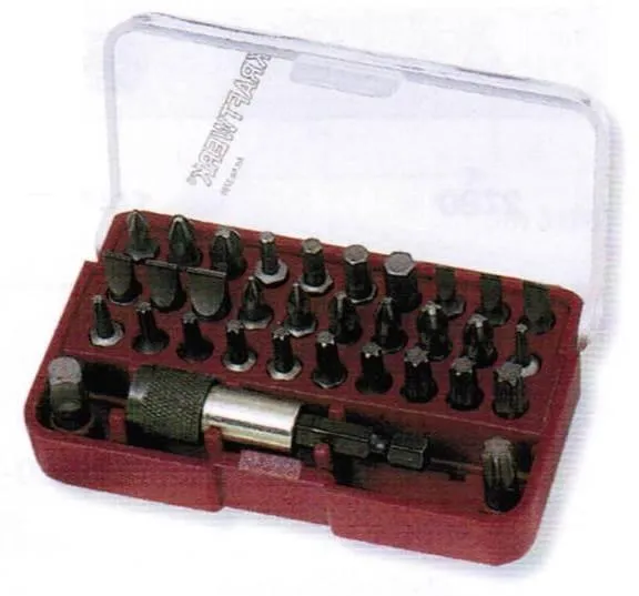 Boîte de 33 embouts 1/4" KRAFTWERK 3788