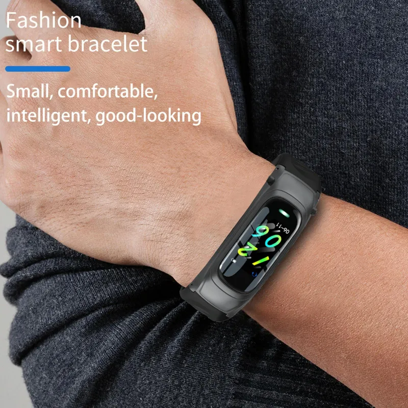 Bracelet Connecté Écran TFT Suivi Sommeil Santé