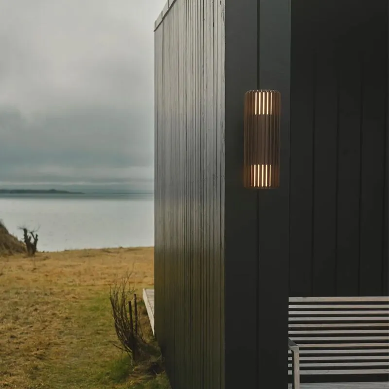 Bruine buitenlamp design, Aludra, IP54