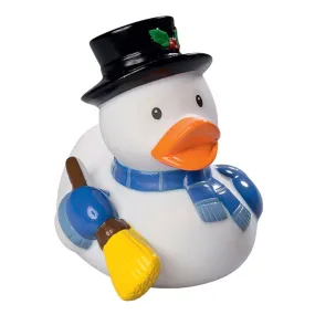 canard de bain bonhomme de neige - 31161 blanc 