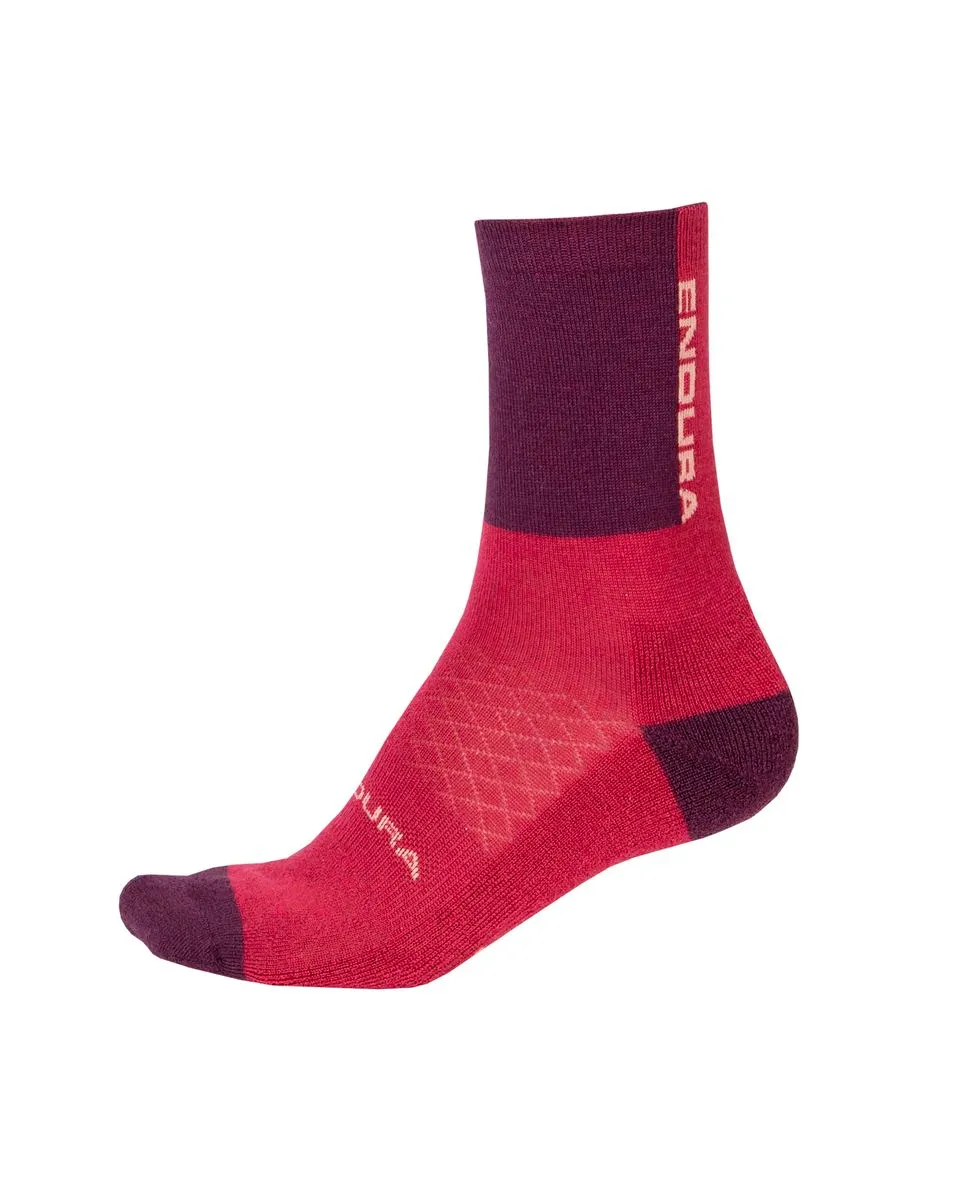 Chaussettes Hiver Femme BAABAA MERINO Violet