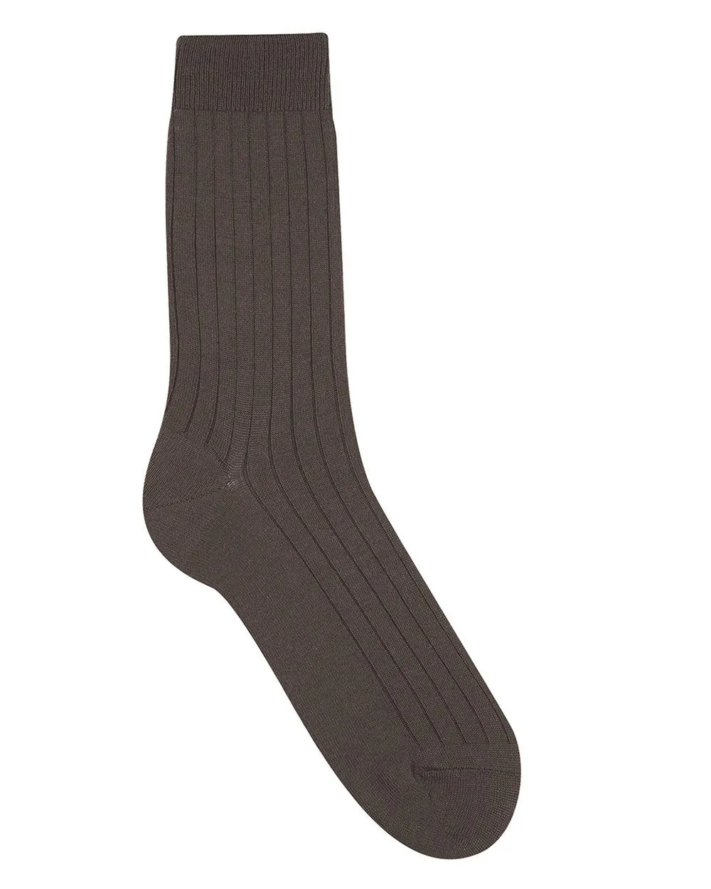 Chaussettes Laine Intérieur Coton Anthracite - Bleuforêt