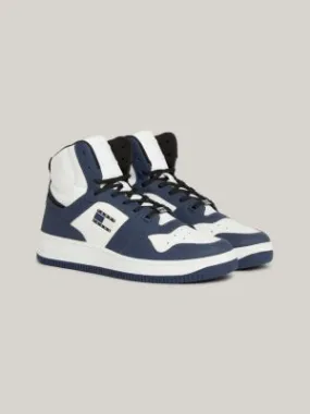 Chaussures de basket mi-montantes Retro | Bleu | Tommy Hilfiger