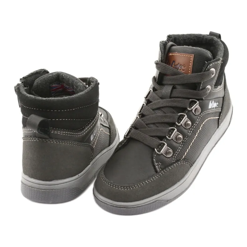 Chaussures de sport montantes Lee Cooper 19-29-081 gris