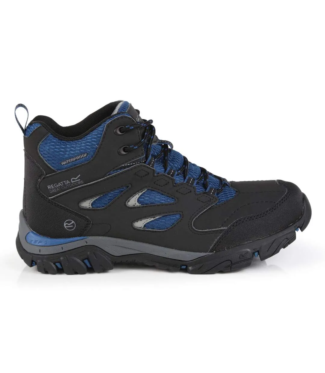 Chaussures montantes de randonnée holcombe femme gris/rose foncé Regatta