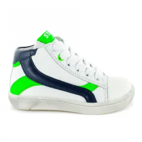 Chaussures montantes à zip blanches Enfant Stones and Bones | Petites Fripouilles