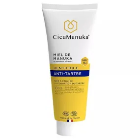 Cicamanuka Miel de Manuka Dentifrice Anti-Tartre IAA15+ Bio 75ml