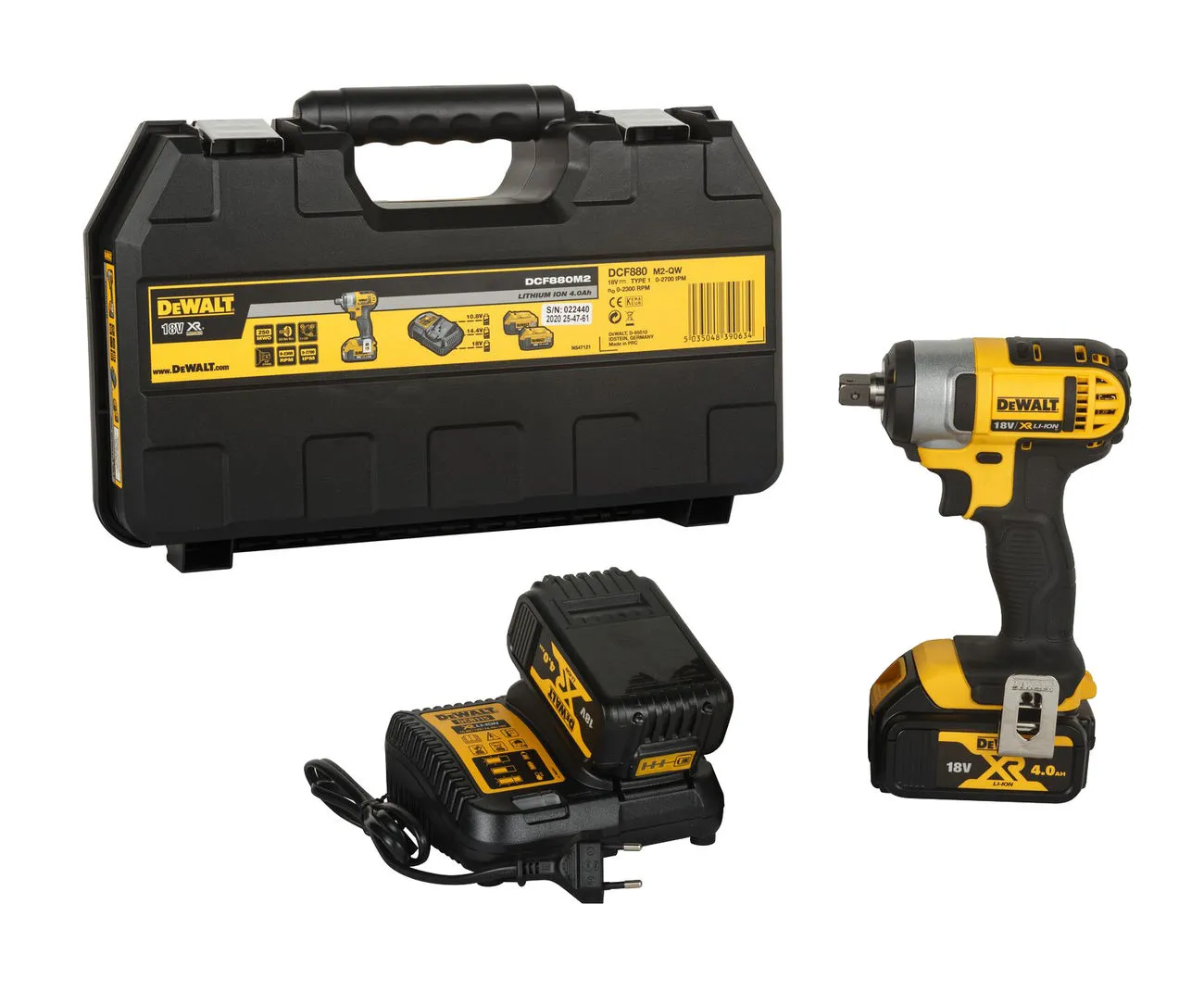 Clé à Chocs DeWalt DCF880M2