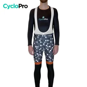 COLLANT CYCLISTE ORANGE ATMOSPHÈRE+ - HIVER - DESTOCKAGE