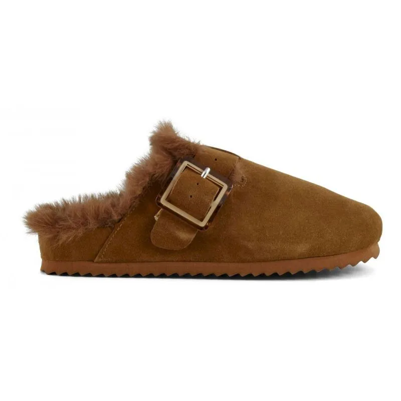 Colors of California Suede Furry Bio Closed Toe - Sandales d'hiver femme | Hardloop