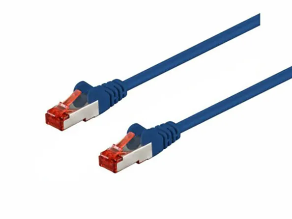 Câble réseau CAT6 SFTP 1,5 m bleu | RJ45 catégorie 6 