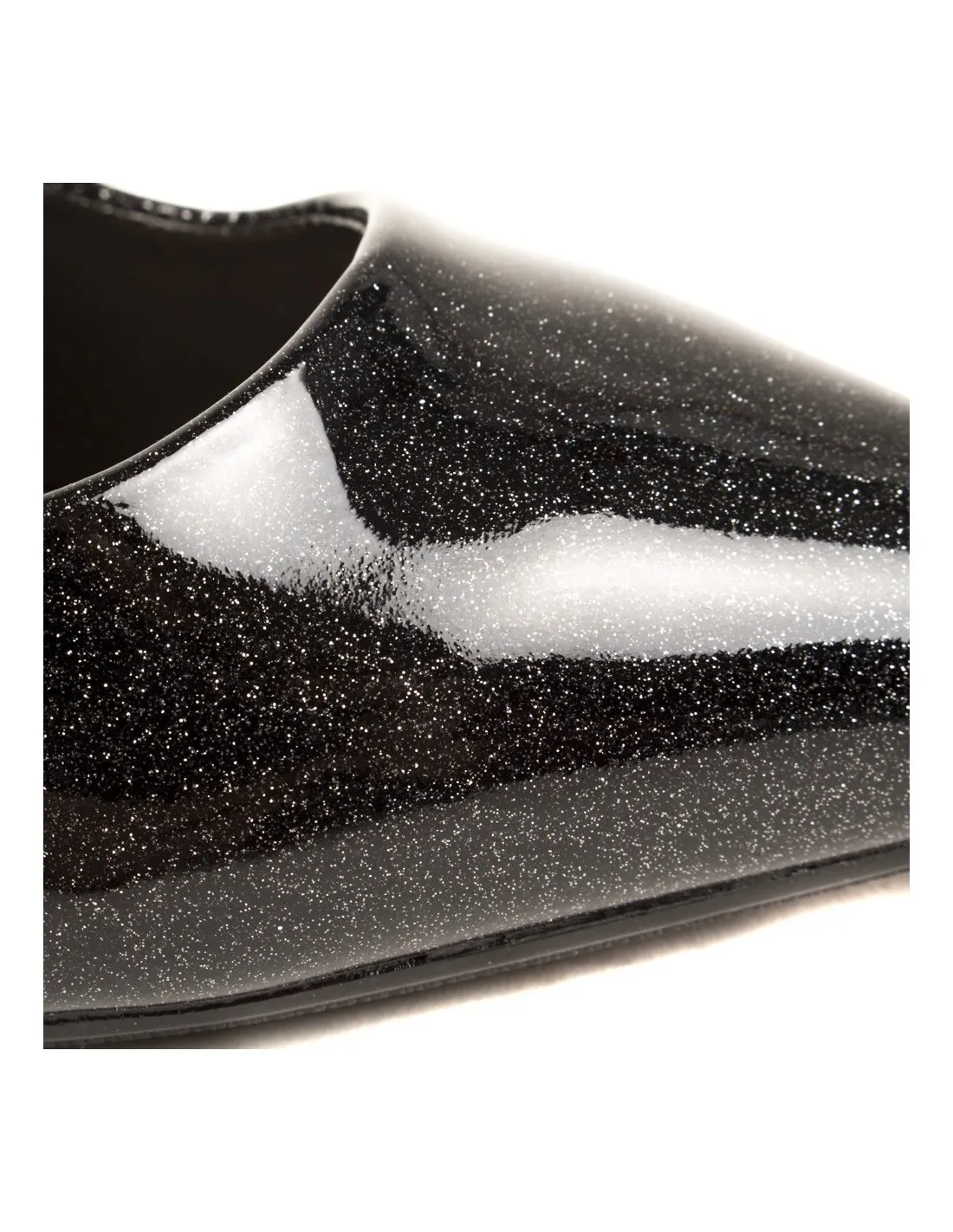 Escarpins femme pailletés vernis dégradé talon aiguille style chaussures de soirée femme
