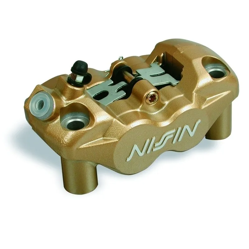 Etrier de frein 4 pistons radial avant droit Or Nissin:N4RC108GR