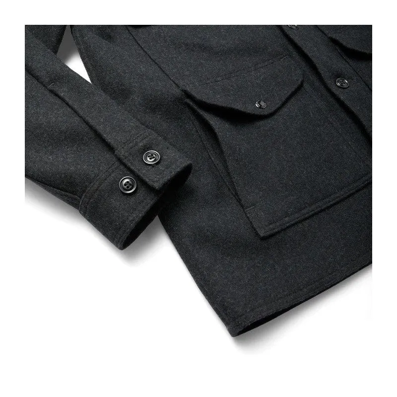 Filson Mackinaw Wool Cruiser Charcoal