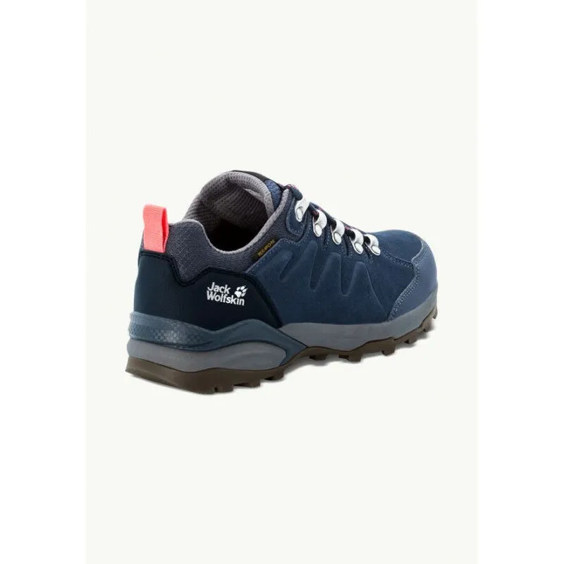 Jack Wolfskin Refugio Texapore Low - Chaussures randonnée femme | Hardloop