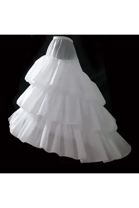 Jupon pour robe A-line avec petite traîne