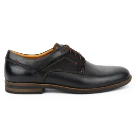 Kampol Chaussures homme casual élégant cuir 333KAM noir le noir