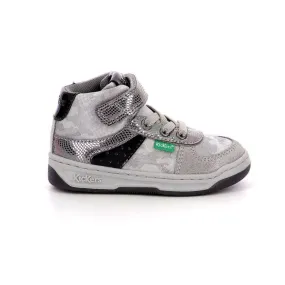 KICKERS Baskets hautes Kickalien noir blanc - Kickers