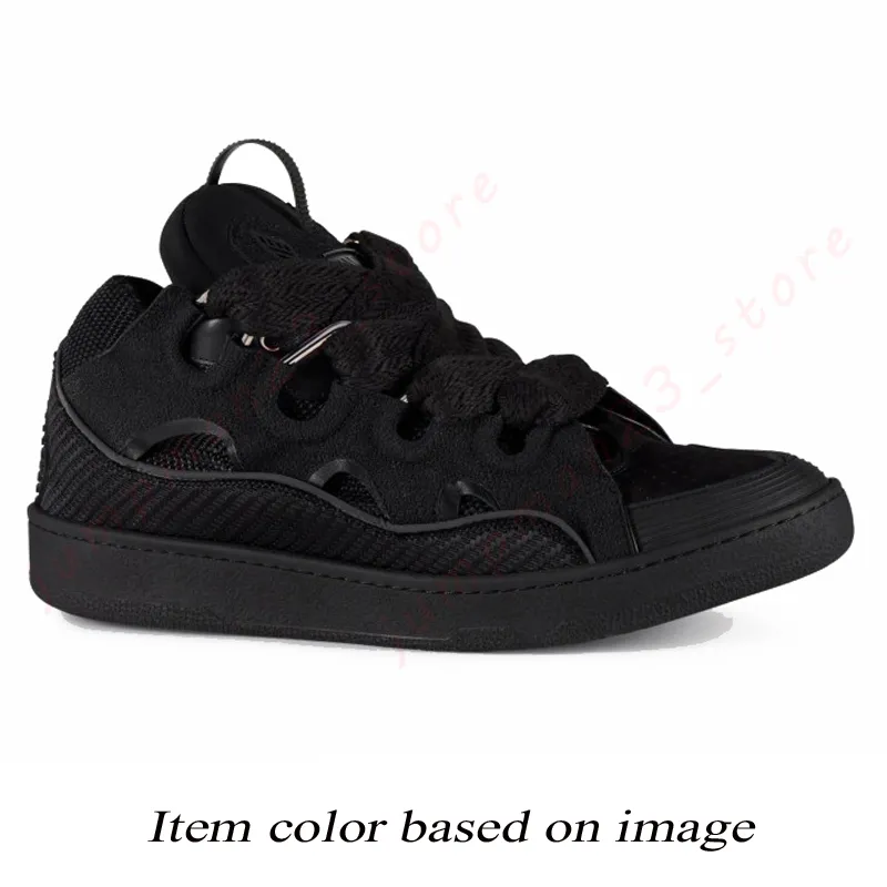 Lanvin Curb Designer Lavina Chaussures Femmes Hommes Casual Shoes Women Embossed Lavin Curb Sneakers In Nappa Calfskin Leather S
