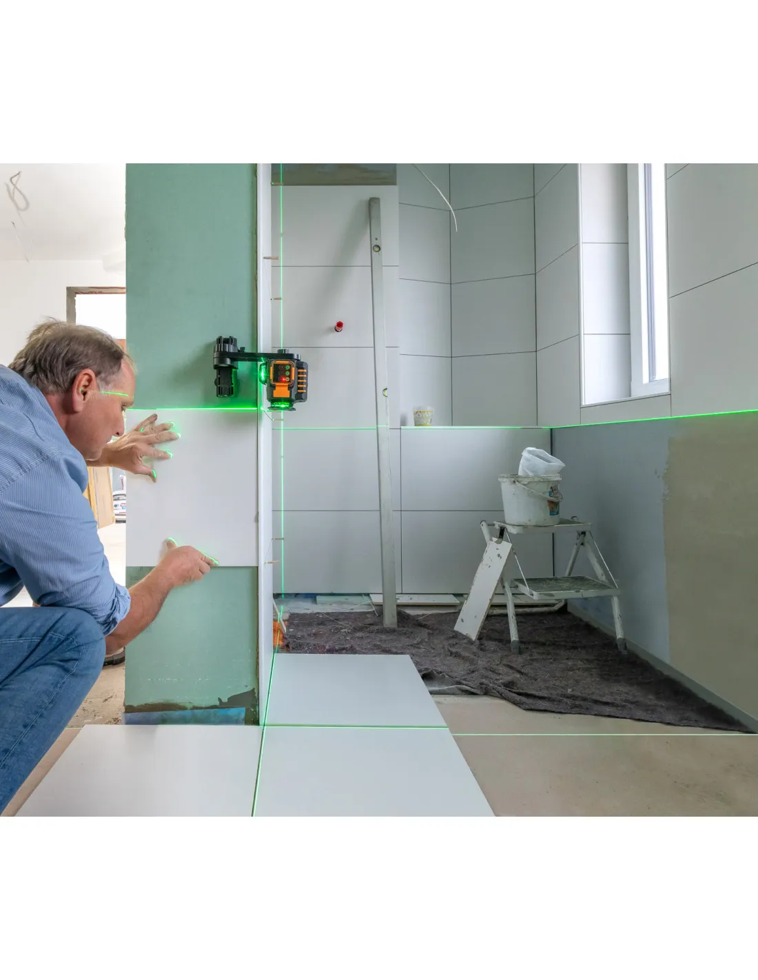 Laser lignes sol/mur Geo6-XR GREEN | 533200 - Geo Fennel