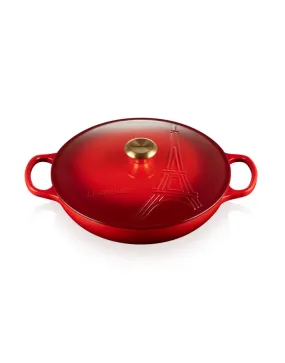 Le Creuset : Faitout tour Eiffel cerise 30cm