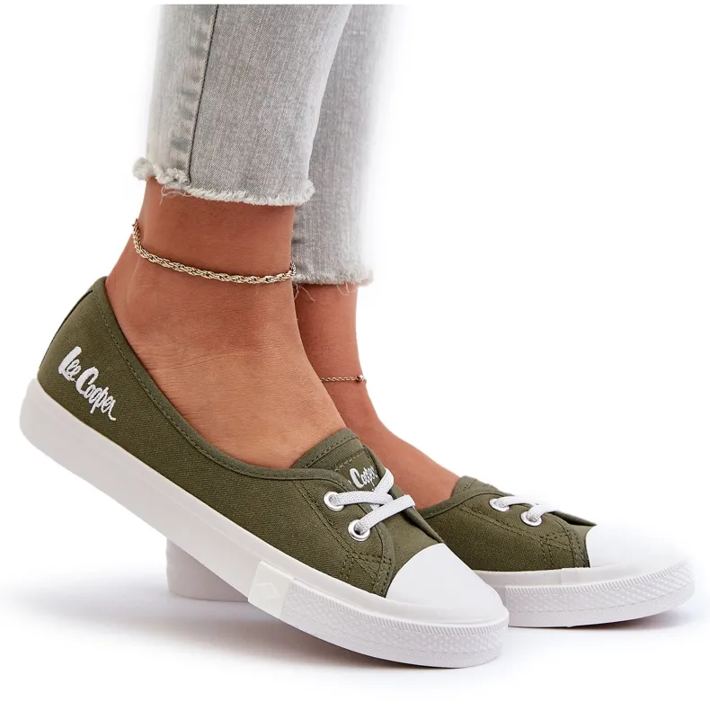 Lee Cooper Baskets Femme LCW-24-31-2729 Vert