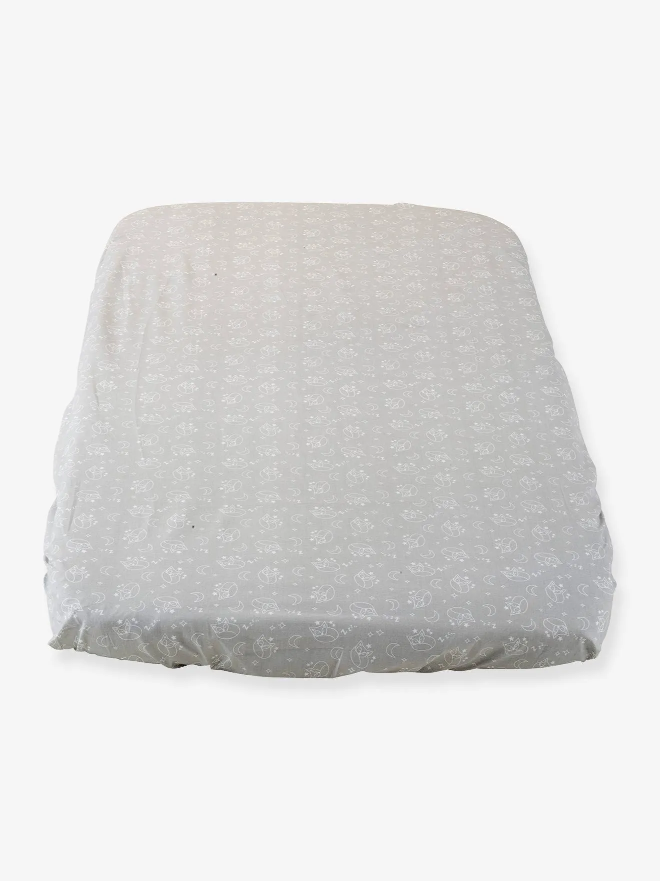 Lot de 2 draps-housses pour berceaux évolutifs CHICCO Next2Me grey fox - Chicco